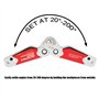 Aimant de Soudeur ,Jectse bore de néodyme 20 ° -200 ° Angle Réglables Soudage Support de Soudure Magnétique Aimant de Soudeur Eq