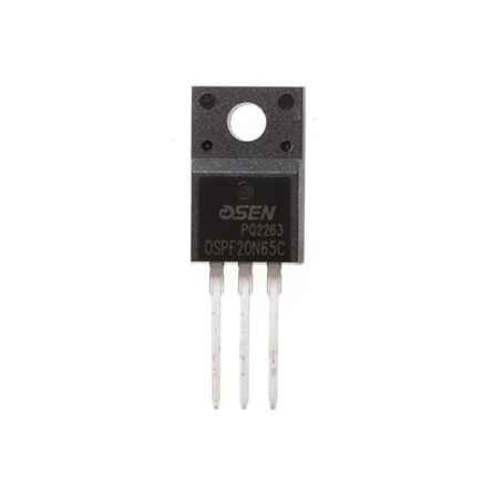 HUABAN 5 Pièce 20N65 650V 20A TO-220F N-CHANNEL MOSFET Transistor