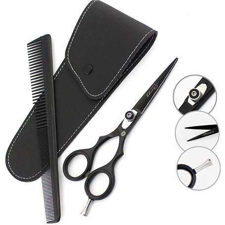 Sharpy Ciseaux de coiffure professionnels en acier inoxydable pour coiffeur