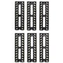 DollaTek 66pcs DIP IC Sockets Adapter Kit de prise de type à souder 6/8/14/16/18/20/24/28 broches