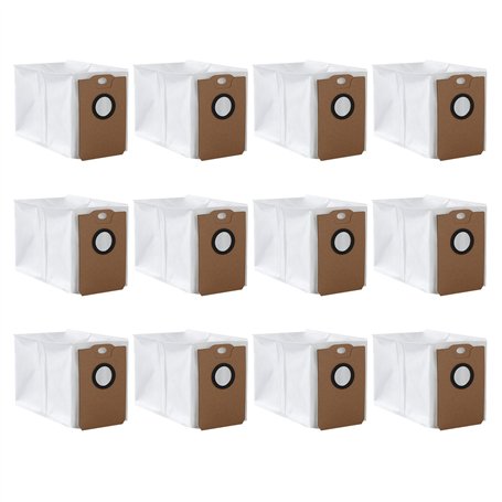 12 Sacs de Rechange Conga 2299 pour Aspirateur Conga Compatible avec les Modèles Conga 2299-2499-7490-8290