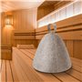GUTERTOP Lot de 4 bonnets de sauna en feutre - Pour homme et femme - Pour les amateurs de sauna - Une expérience de bien-être (n