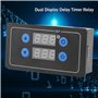 YF-4 Minuterie Relais Réglable Retarder Cycle Module Minuterie Relais Module DC 12 V Affichage Numérique Temporisateur Conseil D