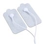 HARPIMER Électrodes Pads Électrodes Autocollantes, 10 * 5 cm Pads Électrode Snap 3.5mm Connecteur Tens Electrodes Patches pour D