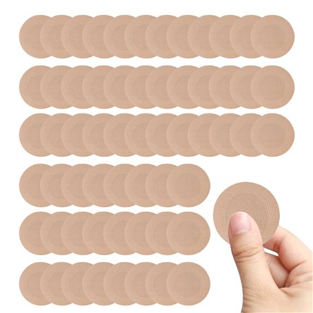 Cache 60 Pièces Teton Femme Nipple Cover Invisible Mamelon Adhésivestéton Femme Ronde Jetables Pasties Auto-adhésif Autocollants