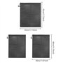 SPEACOUR 3 PCS Sac en Filet de Filtre de Pompe Sac de Filtre de Pompe d'Étang avec Cordon de Serrage Sac Filtrant de Pompe à Eau