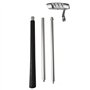 VOUNEDA Ensembles de putters Cadeaux pour Hommes,Putter de Putter Pliable à 3 Sections balles pour gauchers et droitiers à Utili