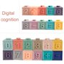 Mini Tudou Baby Blocks Blocs de Construction Souples Jouets pour bébé Anneaux de Dentition Jouet Éducatif Squeeze Jouer avec des