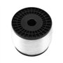 HEIHAK Fil de pêche en nylon transparent solide avec 200 boucles à sertir en aluminium pour accrocher des photos et des travaux