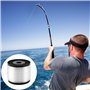 HEIHAK Fil de pêche en nylon transparent solide avec 200 boucles à sertir en aluminium pour accrocher des photos et des travaux