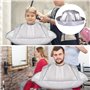DOULEIN Cape de Coupe de Cheveux，Cape de Coiffure Professionnelle Coupe Attache Auto-adhésive Coupe de Cheveux Cape Accessoire d