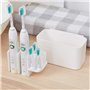 Fantasee Brosse à Dents Support pour brosses à Dents électriques, à Fixation Murale Amovible Dentifrice de Salle de Bain Caddy O