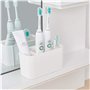 Fantasee Brosse à Dents Support pour brosses à Dents électriques, à Fixation Murale Amovible Dentifrice de Salle de Bain Caddy O
