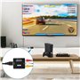SZJUNXIAO Adaptateur RCA vers HDMI, Mini AV CVBS vers HDMI Vidéo Signal Audio Convertisseurs Adaptateur 1080P 720 Compatible ave