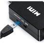SZJUNXIAO Adaptateur RCA vers HDMI, Mini AV CVBS vers HDMI Vidéo Signal Audio Convertisseurs Adaptateur 1080P 720 Compatible ave