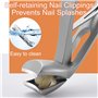 YPYMOD Coupe Ongle Professionnel, à Tête Inclinée Coupe Ongle Pied pour Personnes âgées Ongles épais Large Ouverture, Supérieure
