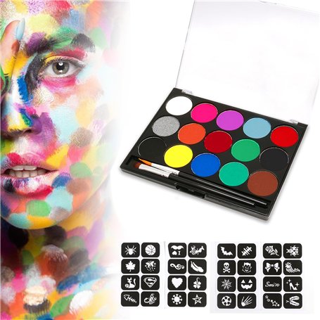 Ikadiya Peinture Visage Corps Kit