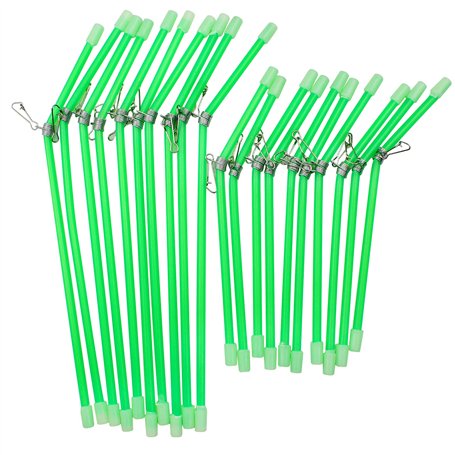 milaosk 20 Pieces Support Connecteur D'équilibre de Pêche Anti-Enchevêtrement D'équilibre de PVC Flèches Ensemble D'accessoires