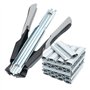 Pince Pour Grillage Pince à Tirelire Automatique Multifonctionnelle Avec 2500 C-Clips Convient Pour Cages D'éLevage,Cages Pour A