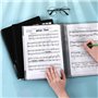 Dossier de Musique A4, Chemises pour Partitions, Dossier de Rangement pour Partitions de Musique Format 40 Pages, Support de Doc