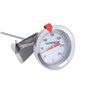 Cuisson Thermomètre Sonde Thermomètre BBQ Thermomètre de ménage Thermomètre en Acier Thermomètre de Cuisine Thermomètre Inoxydab