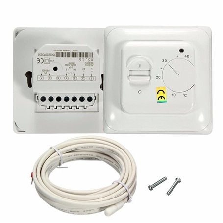 Yosoo - Thermostat blanc pour contrôler la température