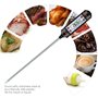 AMIR Thermomètre de Cuisine Numérique, Lecture Instantanée 5 Secondes, Sonde INOX, Niveau imperméable, pour Patisserie, Culinair