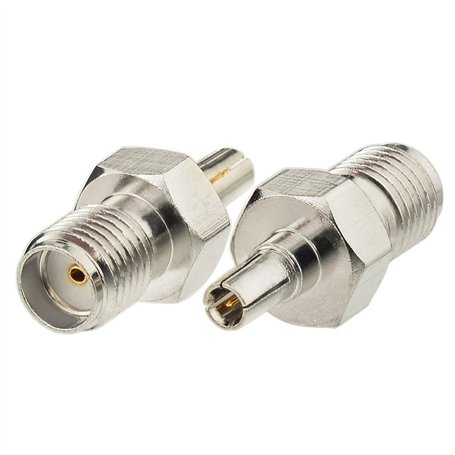 Eightwood SMA 4G Antenna Adapter SMA to CRC9 Male to SMA Female Antenna Adapter 2pcs Compatible for 4G Router Netgear AC785 Hsdp