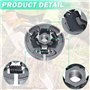 Kit de 3/8" Pignon Embrayage pour Stihl 017 018 MS170 MS180 021 023 025 MS210 MS230 MS250, ADEFOL Pignon + Tambour d'embrayage +