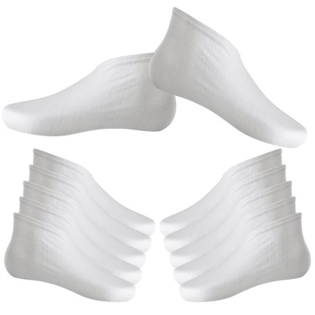 6 Paires Chaussettes Hydratantes en Coton Chaussettes Pied Spa Chaussettes Hydratantes pour Peau Dure Sèche et Craquelée
