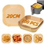 Papier Sulfurisé Air Fryer 100 Pièces