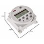 7 Days Timer Module Écran LCD programmable DC12 V 16 A 28 programmes