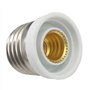 DZYDZR Lot de 6 adaptateurs de culot E27 vers E12 pour lampes LED
