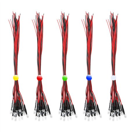 RUNCCI-YUN 50Pcs diode électroluminescente