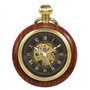 TREEWETO Montre de Poche mécanique en Bois à Chiffres Romains