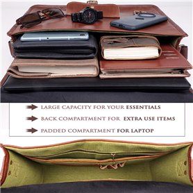 TREEWETO Montre de Poche Unisexe avec chaîne à remontage analogique et Double charnière Motif Squelette Bronze