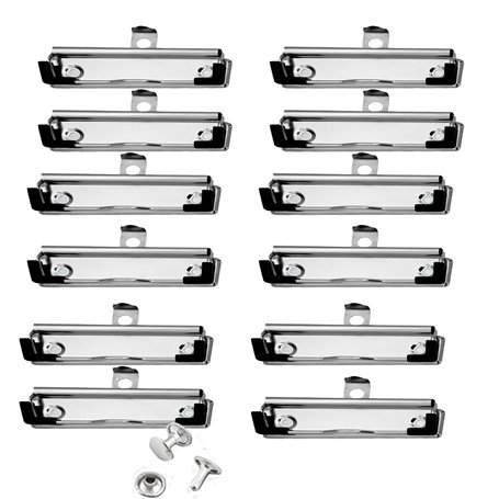 12 Pinces à Presse-papiers