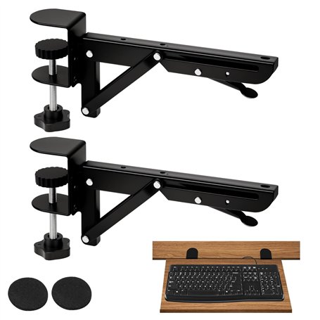 mongtsamz Support Clavier Réglables Extension Bureau