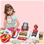 Jouets Supermarché Jeux de Commerçant avec Jouets Lecteurs de Cartes Caisse Enregistreuse Scanners pour Produits et Modèles de A