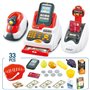 Jouets Supermarché Jeux de Commerçant avec Jouets Lecteurs de Cartes Caisse Enregistreuse Scanners pour Produits et Modèles de A
