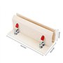Bricolage Cousu à la Main en Bois Leathercraft Pince Table de Bureau en Cuir Laçage Couture Clip Outil Épaisseur Maximale de Ser