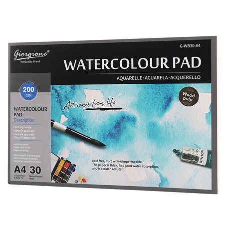 Hisdricus Papier Aquarelle A4 200g