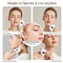 Gua Sha Visage, Profey EMS Gua Sha, Massage Visage Électrique Guasha avec Vibration et Chaleur, Appareil de Lifting Visage avec