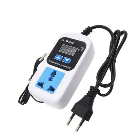 CAM2 Prise thermostat numérique avec capteur NTC - Régulateur de température numérique pour serre