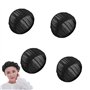 Lot de 4 Filets à Cheveux Réutilisables pour Sommeil - Bonnets en Maille Doux - Protection des Cheveux Bouclés pour Femmes - Pou