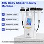 4 en 1 Lipocavitation Radiofréquence Visage et Corps Entier Masseur Aminciss