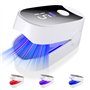 Mycose Ongles Pied Appareil Traitement avec Minuterie et Lumière rouge & bleue & laser froid pour Traitement Champignons Ongles