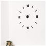 CENPEK Horloge Murale digita en Acrylique - Chiffres Romains - Grande Horloge Murale 3D Moderne - sans Cadre - Muet décorative -