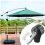 Accessoires De Parasol De Terrasse, Accessoire De Parasol Déporté, 42 Mm Remplacement De La Manivelle du Parapluie, Manivelle po