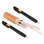 Tailleurs Craie Crayon Couturiers Invisible Marker Stylos pour Bricolage Couture Marquage Traçage Incluant 2pcs Stylos Coquilles
